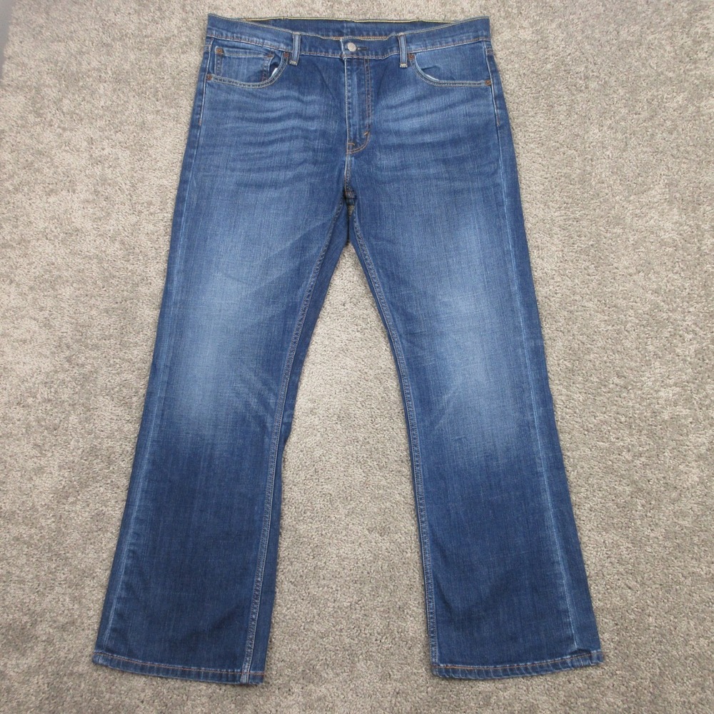 Levis Jeans Mens 38x30 Blue 527 Bootcut Western Cowboy Rodeo Ranch‎ Denim Pants